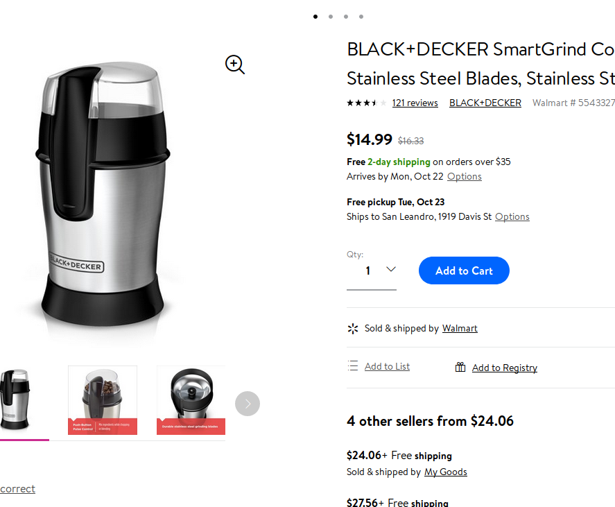 How to Fix Black and Decker Coffee Grinder in 10 minutes – Wayne Out There